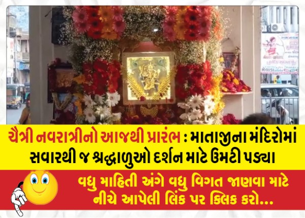 MailVadodara.com - Chaitri-Navratri-begins-today-Devotees-thronged-the-temples-of-Mataji-in-city-for-darshan-since-morning