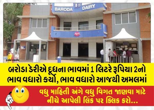 MailVadodara.com - Baroda-Dairy-has-hiked-milk-prices-by-Rs-2-per-litre-with-the-price-hike-effective-from-today