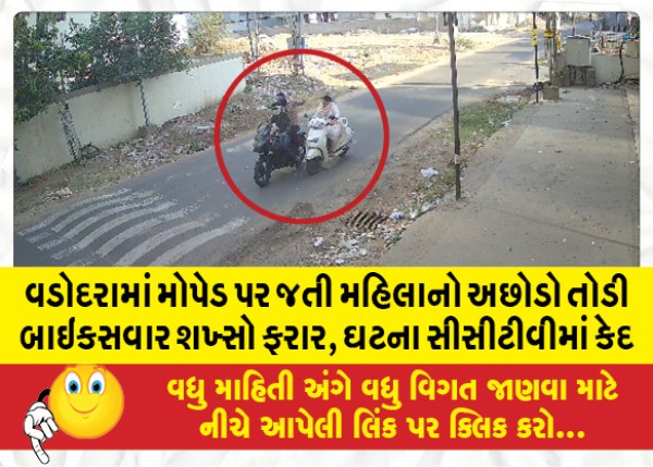 MailVadodara.com - bike-riding-men-broke-the-trunk-of-a-woman-riding-a-moped-and-escaped-the-incident-was-captured-on-CCTV