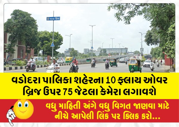 MailVadodara.com - Vadodara-Corporation-will-install-around-75-cameras-on-10-fly-over-bridges-of-the-city