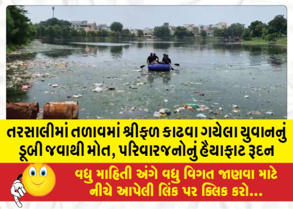 MailVadodara.com - A-young-man-who-had-gone-to-pick-fruit-in-a-lake-in-Tarsali-drowned-leaving-the-family-in-deep-distress