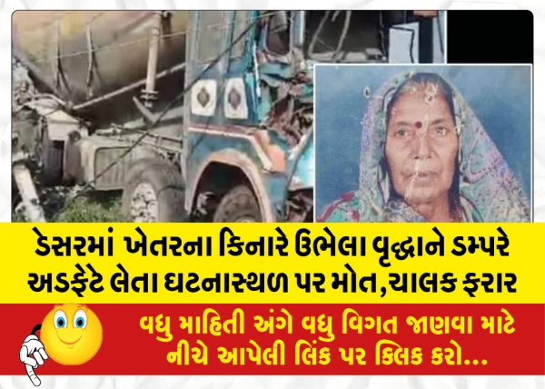 MailVadodara.com - An-elderly-man-standing-on-the-edge-of-a-field-in-Deser-was-hit-by-a-dumper-killed-on-the-spot-the-driver-absconded