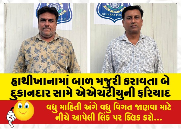 MailVadodara.com - AHTU-complaint-against-two-shopkeepers-for-child-labor-in-elephant-farm