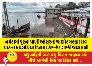 MailVadodara.com - 5-steps-of-Chanod-Malharrao-Ghat-were-seen-as-flood-waters-receded-in-Narmada-dirt-was-seen-everywhere