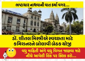 MailVadodara.com - Dr-Sheetal-Mistry-called-the-commissioner-for-sanitation-and-held-a-meeting