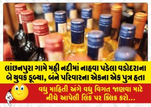 ફતેગંજમાંથી DJના સ્પીકરની અંદર સંતાળેલો વિદેશી દારૂનો જથ્થો ઝડપાયો, ૩ શખ્સ વોન્ટેડ જાહેર કરાયાં