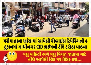 MailVadodara.com - Gandhinagar-CID-crime-team-raided-4-mobile-repair-shops-in-Marimata-Kancha