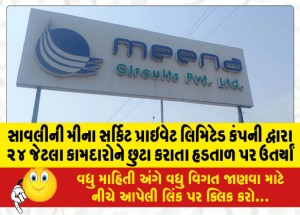 MailVadodara.com - As-many-as-24-workers-went-on-strike-by-Savlis-Meena-Circuit-Pvt-Ltd