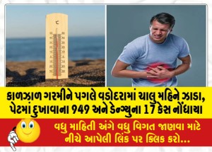 MailVadodara.com - 949-cases-of-diarrhoea-stomach-ache-and-17-cases-of-dengue-have-been-reported-in-Vadodara-this-month-due-to-scorching-heat