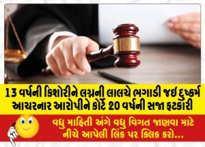 MailVadodara.com - The-court-sentenced-the-accused-who-raped-a-13-year-old-girl-to-20-years