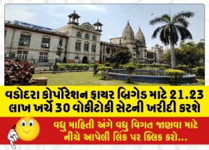 MailVadodara.com - Vadodara-Corporation-to-procure-30-walkie-talkie-sets-for-fire-brigade-at-a-cost-of-21-23-lakhs