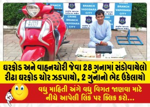 MailVadodara.com - A-habitual-burglary-thief-involved-in-28-crimes-like-burglary-and-vehicle-theft-was-caught