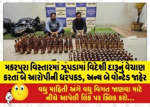 MailVadodara.com - Two-accused-were-arrested-for-selling-foreign-liquor-in-a-hut-in-Makarpura-area-two-others-declared-wanted