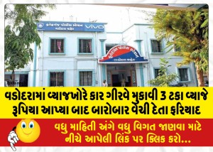 MailVadodara.com - In-Vadodara-the-usurer-pawned-the-car-and-sold-it-repeatedly-after-paying-3-percent-interest